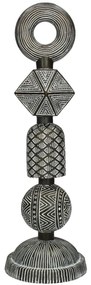 Διακοσμητικό ArteLibre Tribal Καφέ Polyresin 13X13X41cm