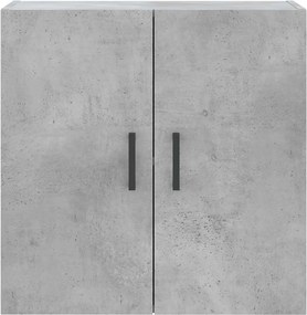 vidaXL Ντουλάπι Τοίχου Γκρι Σκυροδέματος 60x31x60 εκ. Επεξεργ. Ξύλο