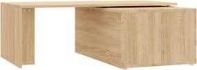 vidaXL Τραπεζάκι Σαλονιού Sonoma Δρυς 150x50x35 εκ. από Επεξ. Ξύλο