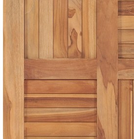 vidaXL Επιφάνεια Τραπεζιού 60 x 60 x 2,5 εκ. Μασίφ Ξύλο Teak