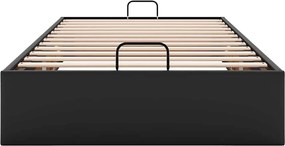 vidaXL Πλαίσιο κρεβατιού οθωμανικού κρεβατιού χωρίς στρώμα Λευκό