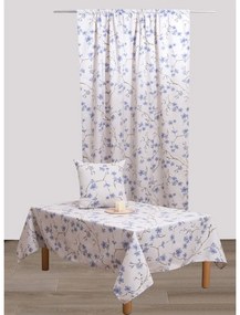 Τραπεζομάντηλο Ρούμπι Blue Viopros 140Χ140 140x140cm Cotton-Polyester