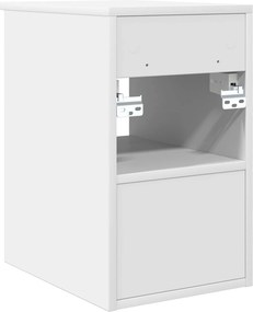 vidaXL Ντουλάπι Μπάνιου Ενδιάμεσο Λευκό 30 x 35 x 50 εκ.