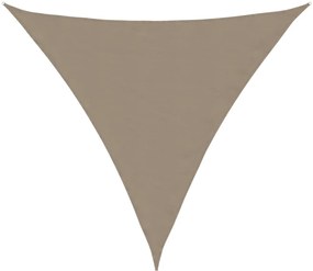 vidaXL Πανί Σκίασης Τρίγωνο Taupe 6 x 6 x 6 μ. από Ύφασμα Oxford