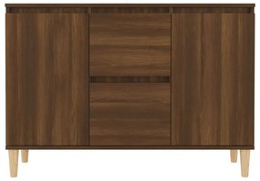 vidaXL Μπουφές Καφέ Δρυς 101 x 35 x 70 εκ. από Επεξεργασμένο Ξύλο