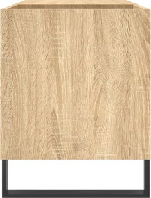 vidaXL Δισκοθήκη Sonoma Δρυς 85 x 38 x 48 εκ. από Επεξεργασμένο Ξύλο