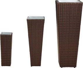 vidaXL Σετ Υπαίθριας Χρήσης 3 pcs Μέταλλο