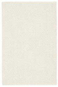 Πατάκι Μπάνιου Punto 9182 100 White Kleine Wolke 50X60 100% Cotton