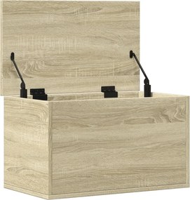 vidaXL Κουτί Αποθήκευσης Sonoma Δρυς 60x35x35 εκ. Επεξεργασμένο Ξύλο
