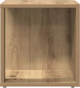 vidaXL Βοηθητικό Τραπέζι Αρτισιανή Δρυς 33x33x34 εκ. Επεξ. Ξύλο