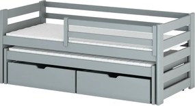 KUBUŚ 90x190 grey bunk bed Lano Furniture