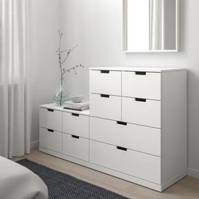 NORDLI συρταριέρα με 10 συρτάρια, 160X99 cm 292.480.10