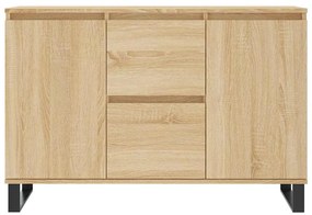 vidaXL Μπουφές Sonoma Δρυς 101,5 x 35 x 70 εκ. από Επεξεργασμένο Ξύλο