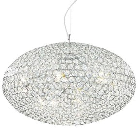 Φωτιστικό Οροφής Orion 066387 50x34/243cm 8xE14 40W Chrome Ideal Lux