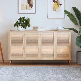 vidaXL Πορτάκια με Περσίδες 4 Τεμ. 69x39,4 εκ. από Μασίφ Ξύλο Πεύκου