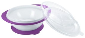 Μπωλ Βρεφικό Easy Learning Bowl 10255192 6m+ Purple Nuk 1 τμχ Πολυπροπυλένιο