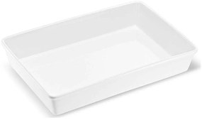 Πυρίμαχο Σκεύος Ορθογώνιο 26.000.79 41x26x7cm White Cryspo Trio Πορσελάνη