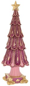 Διακοσμητικό Δεντράκι 91090 13x12,5x36,5cm Gold-Pink