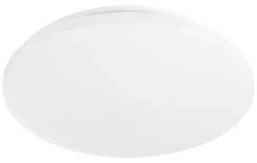 GloboStar® CELANO 61008 LED Πλαφονιέρα Οροφής Στρόγγυλη Φ33 30W 3000lm 120° AC 220-240V Αδιάβροχη IP54 Φ33 x Υ6cm Ψυχρό Λευκό 6000K - 3 Χρόνια Εγγύηση