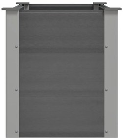 vidaXL Ζαρντινιέρα Υπερυψωμένη Γκρι 100 x 50 x 54 εκ. από WPC