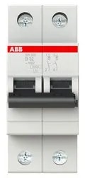 Αυτόματη Ασφάλεια SH202-B32 Γκρι 32Α Καμπύλη Β 6kA SH200 73414 ABB 73414