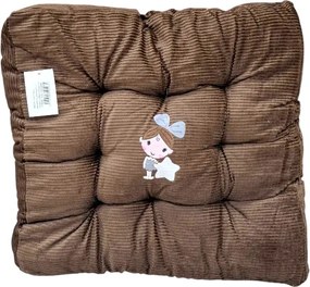 Μαξιλάρι καρέκλας - 40x40cm - 720206 - Brown