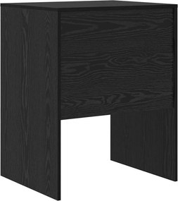 vidaXL Γραφείο Μαύρη Οξυά 60 x 50 x 76 εκ.
