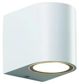 Απλίκα Φωτιστικό Τοίχου LED GU10 3W IP65 Στρογγυλό ACA SL8210GU10W Λευκό