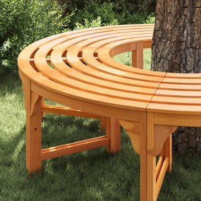 vidaXL Παγκάκι Δέντρου 2 pcs Φυσικό 160 x 80 x 45cm