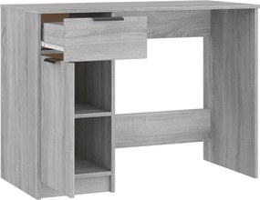vidaXL Γραφείο Γκρι Sonoma 100x50x75 εκ. από Επεξεργασμένο Ξύλο