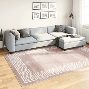 vidaXL Χαλί Πλενόμενο Μπεζ 190 x 300 εκ.