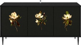 vidaXL Ντουλάπι TV BREMEN 102 x 33 x 51 εκ Μαύρη Δρυς