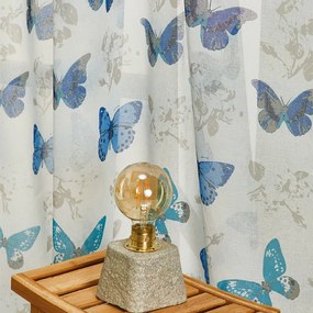 Παιδική Κουρτίνα (260x280) Με Τρέσα Whitegg Πεταλούδα Μπλε