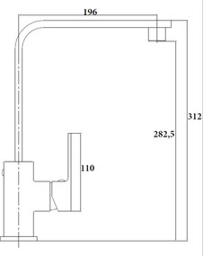 Sparke Mindy 04 Black Matt - Μπαταρία Κουζίνας