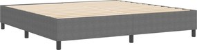 vidaXL Κρεβάτι πλατφόρμα Ανοιχτό γκρι 200 x 200 cm