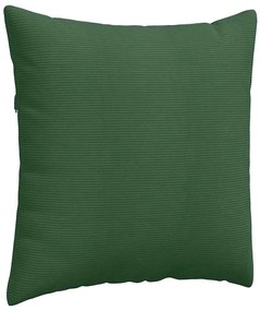 vidaXL Μαξιλάρι Καναπέ 2 pcs Σκούρο Πράσινο 60 x 60 cm