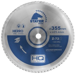 Δίσκος Μετάλλου 355*25,4 z80 kaya-410075288