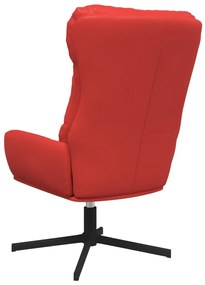 vidaXL Πολυθρόνα Relax Κόκκινη από Συνθετικό Δέρμα