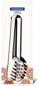 Λαβίδα Ζυμαρικών Utility TR63800605 Ανοξείδωτη Silver Tramontina Stainless Steel