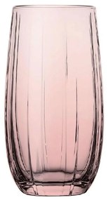Ποτήρι Νερού Linka SP420415G6P 500ml Pink Espiel Glass