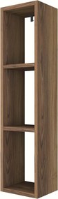 Βιβλιοθήκη Τοίχου 3 Θέσεων (22x18.5x90) A-G 893RAN2309 Walnut
