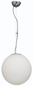 Φωτιστικό Οροφής Ball 77-1876 40x40x150cm 1xE27 60W White Homelighting Crystal,Glass