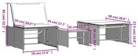 ΞΑΠΛΩΣΤΡΕΣ 2 ΤΕΜ. ΜΠΕΖ ΑΠΟ ΣΥΝΘΕΤΙΚΟ ΡΑΤΑΝ ΜΕ ΤΡΑΠΕΖΙ 368426