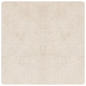vidaXL Χαλί Shaggy με Λατέξ Κρέμ 200x200 εκ.