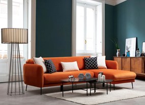 Corner Sofa-Bed Sevilla Corner Right (L3+Chl) Orange