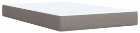 ΚΡΕΒΑΤΙ BOXSPRING ΜΕ ΣΤΡΩΜΑ TAUPE 120X200 ΕΚ. ΥΦΑΣΜΑΤΙΝΟ 3285127