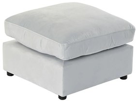 Υποπόδια DKD Home Decor Ξύλο πολυεστέρας Celeste Σύγχρονη (55 x 55 x 35 cm)