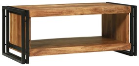 Τραπεζάκι σαλονιού Καφέ 90 x 50 x 38 εκ Μασίφ ξύλο ακακίας