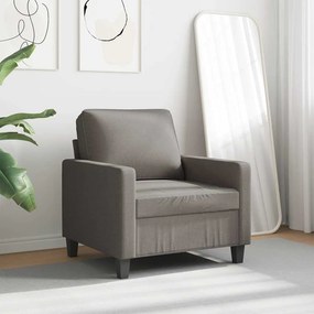 vidaXL Πολυθρόνα Taupe 60 εκ. Υφασμάτινη