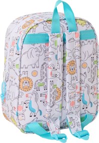 Παιδική Τσάντα Safta Μπλε Λευκό 22 x 27 x 10 cm 3D